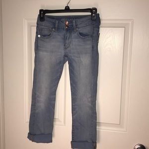 American Eagle Crop Jeans